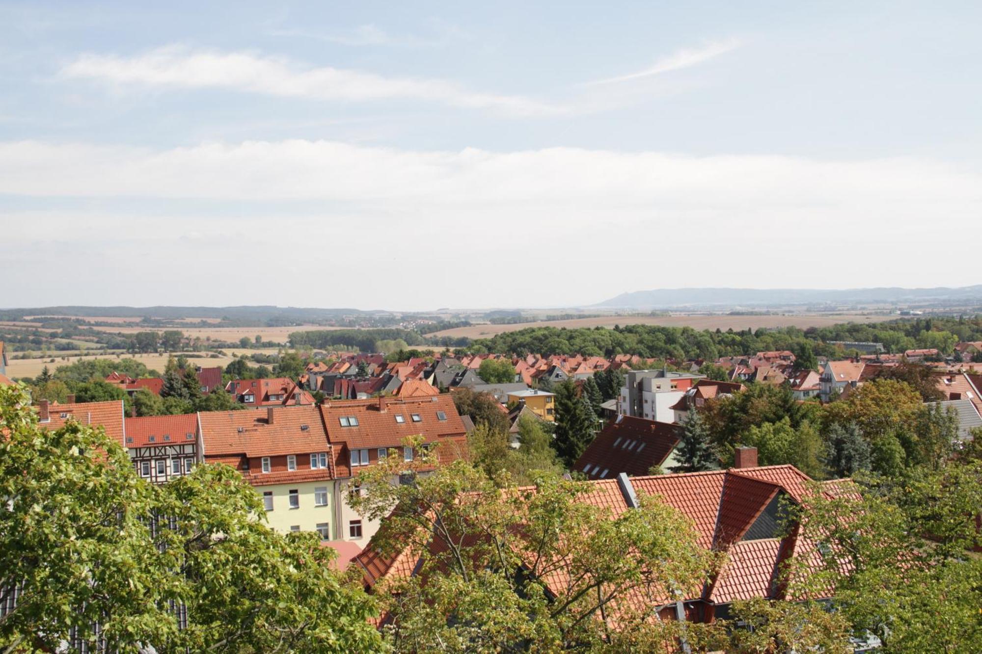 Apartment Kunsthaus Penthouse Dg Nordhausen Extérieur photo